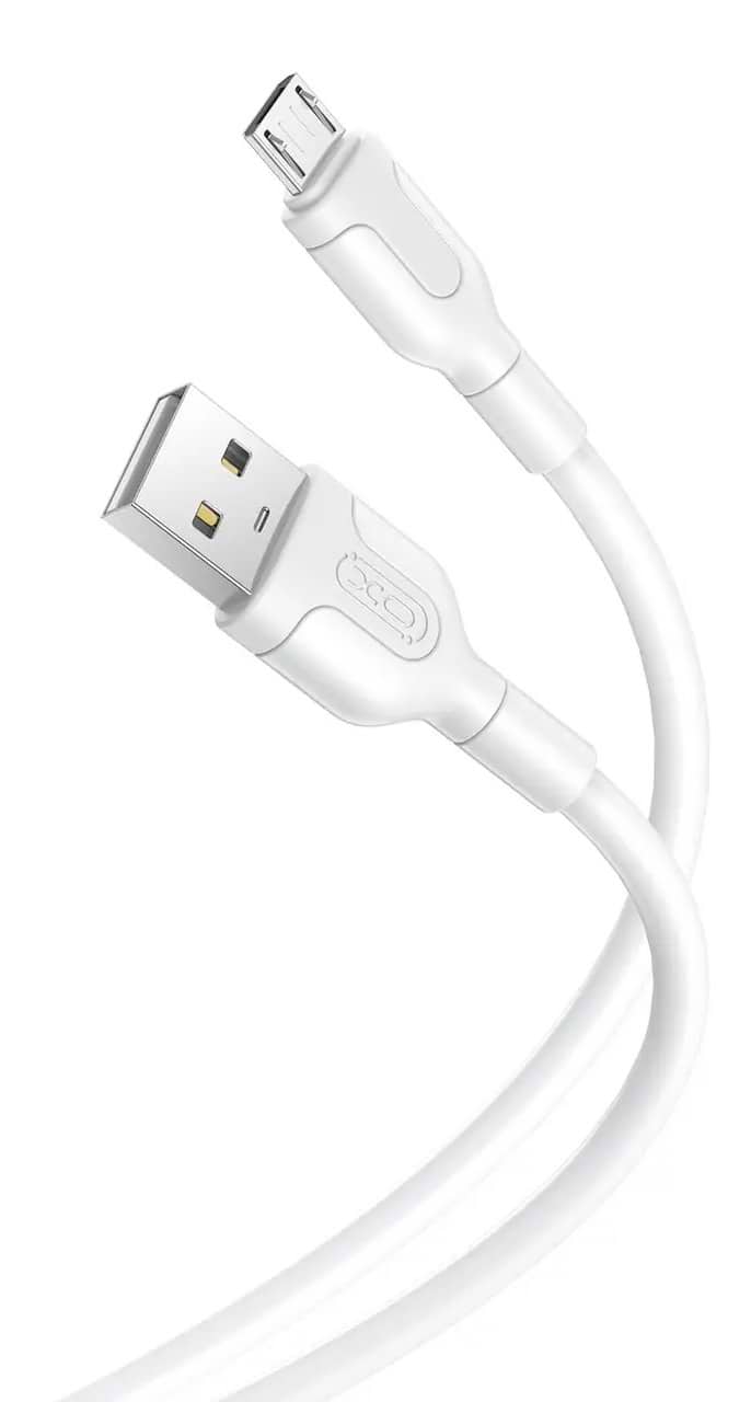 Кабель XO USB-A - microUSB (NB212-AM.white)